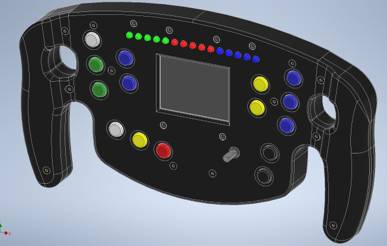CAD model volantu